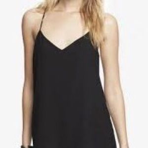 Black and grey reversible cami